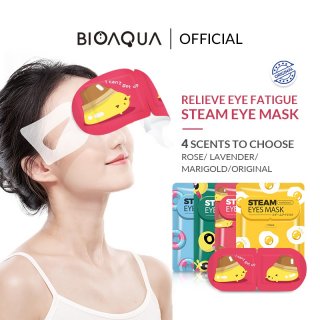 8. BIOAQUA Masker Mata Steam Eye Mask, Mata Rileks dalam Sekejap