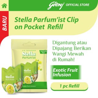 18. Stella Parfum'ist Clip On Pocket Exotic Fruit Infusion, Keharuman Eksklusif
