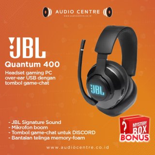 JBL Quantum 400 Over-Ear Gaming Headset