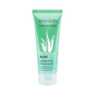 Wardah Nature Daily Aloe Hydramild Facial Wash 