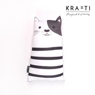 27. Krafti Project & Living - Bantal Boneka Kucing, Lucu dan Menggemaskan untuk Menemani Tidur