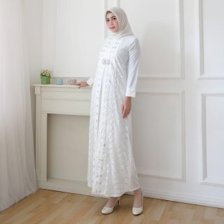 Agnes Hijab Azkha Dress Gamis 80241