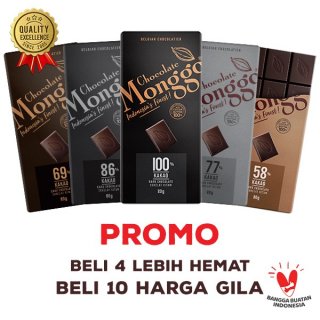 Chocolate Monggo | Cokelat Murni 24 Healthy Flavours