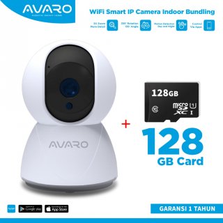 AVARO Smart CCTV WIFI IP Camera CCTV Indoor SD CARD 2MP PTZ LAN