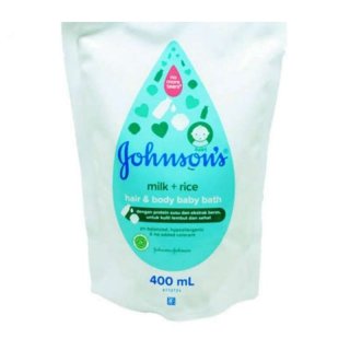 Johnson’s Baby Bath Milk + Rice Bath