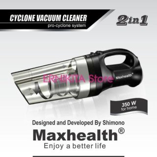 Maxhealth Cyclone 2 in 1 Vacuum Cleaner Portable