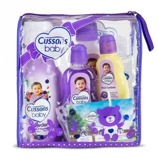 25. Cussons Baby Shower Purple Pack - Gift Set, Lengkap Dalam Satu Tas
