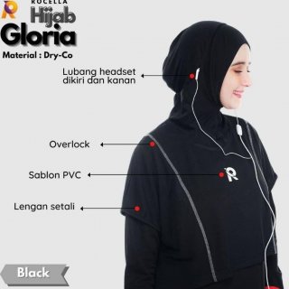 Sport Hijab Gloria by Rocella Sportswear