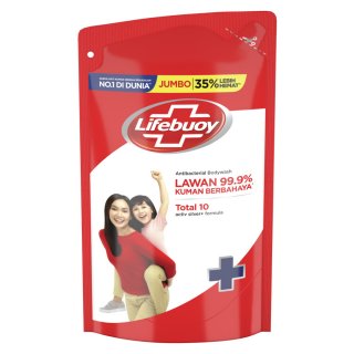 Lifebuoy Sabun Mandi Cair Antiseptik Total 10 Activ Silver