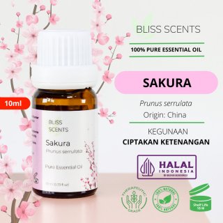 Sakura / Cherry Blossom Essential Oil 10ml Diffuser Humidifier Aroma