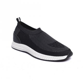 Sepatu Sneakers Pria Footstep Footwear - Hyper Knit Grey