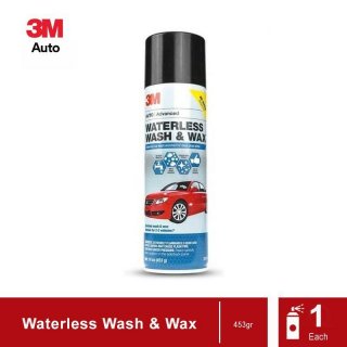 20. 3M Waterless Wash & Wax 16 ounce 39110, Mengkilap Tanpa Air