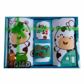 26. Kiddy Baby Gift Set Handuk Bayi 4in1 KD 1132, Sangat Cocok untuk Kado