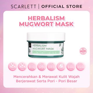 Scarlett Whitening Herbalism Mugwort Mask