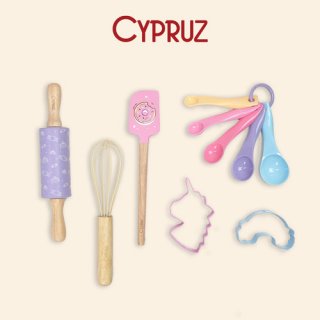 Cypruz Utensil Candy Baking Silicone Set 10 pcs