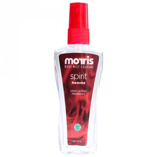 30. Parfum Morris Body Mist Spirit, Aroma Fresh untuk Orang yang Kalem