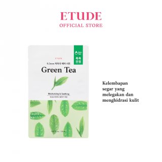 Etude 02 Air Mask Green Tea Moisturizing & Soothing