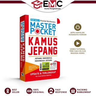 Top No 1 Master Pocket Kamus Jepang