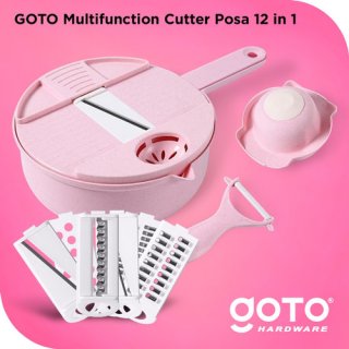 Goto Posa 12 in 1 Multifunction Cutter Peeler