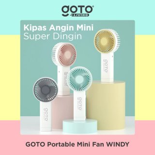 Goto Windy Kipas Angin Kecil Mini Fan Genggam Tangan Portable USB