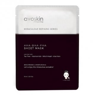 Avoskin Miraculous Refining AHA-BHA-PHA Sheet Mask