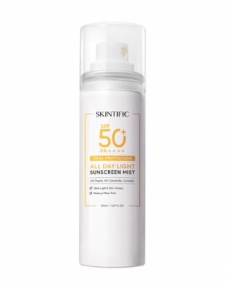 SKINTIFIC All Day Light Sunscreen Mist SPF50 PA++++