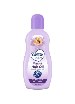 Cussons Baby Natural Hair Oil Candle Nut 
