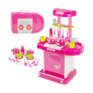 Kitchen Set Anak Koper Pink