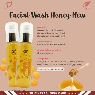 FACIAL WASH SR12 HERBAL SKINCARE