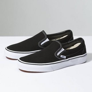 Vans Classic Slip-On Black White