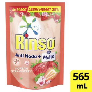 6. Rinso Molto Korean Strawberry Liquid, Aroma Strawberrynya Segar