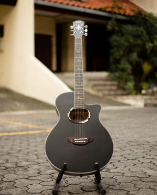 Gitar Akustik APX 500 Hitam 