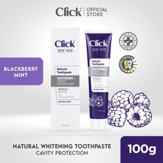 Click Natural Toothpaste Whitening + Cavity Protection 100gr