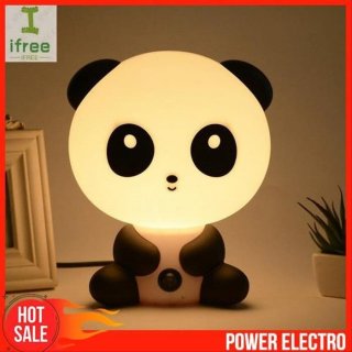 Lampu Tidur / Malam LED Bentuk Kartun Panda 