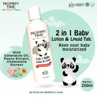 15. Mommy Time Lotion Bayi Baby Lotion & Liquid Talc