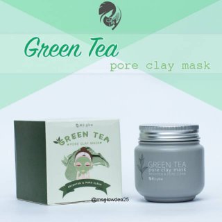 26. Ms Glow Green Tea Pore Clay Mask, Tinggi Antioksidan