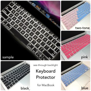 Keyboard Protector See-Through Backlight for MacBook