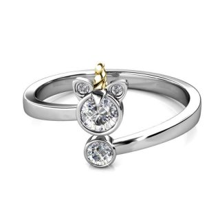 Unicorn Ring - Cincin Crystal Premium by Her Jewellery