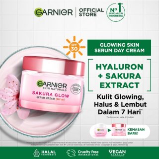 Garnier Sakura Glow Pinkish Radiance Glowing Day Cream SP30 / PA +++ - 50ml