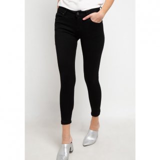 14. TRIPLE Ladies Celana Jeans Stretch Slim Fit Super Black