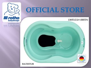 Rotho Bathtub - Swedish Green