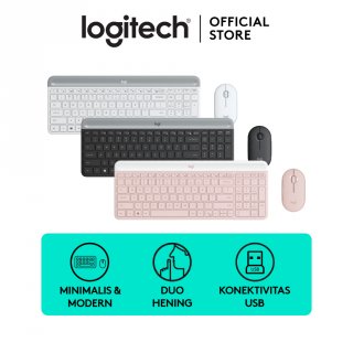 Logitech MK470 Slim Wireless Combo Keyboard & Mouse