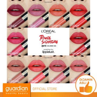 L'OREAL PARIS Liquid Lipstick Matte Rouge Signature
