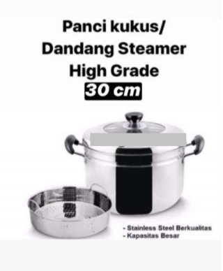 Dandang High Grade 30 cm- japan style steamer