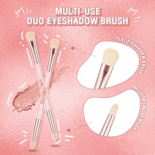Pinkflash Multi-use Duo Eyeshadow Brush