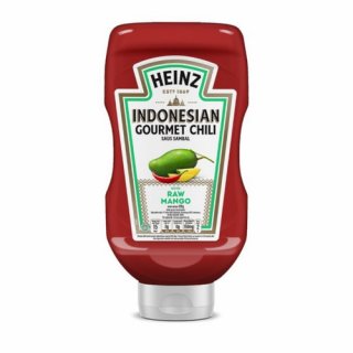 3. Heinz Indonesian Gourmet Chili with Raw Mango, Sensasi Rasa Saus Sambal dengan Mangga Muda