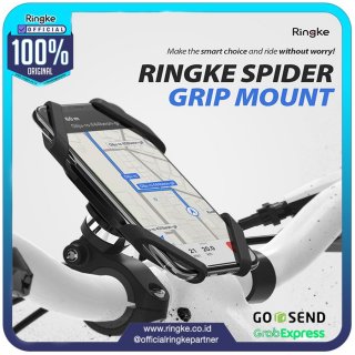 Ringke Spider Grip Mount Bike Holder Phone Sepeda Motor Stroller