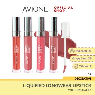 13. Avione Liquified Longwear Lipstick, Mengandung Avocado Oil dan Grape Seed Oil
