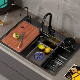 Soru Set Kitchen Sink Stainless Steel SUS304