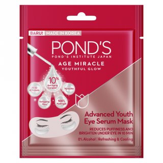 15. Ponds Age Miracle Eye Serum Mask, Tekstur Gel Bikin Adem